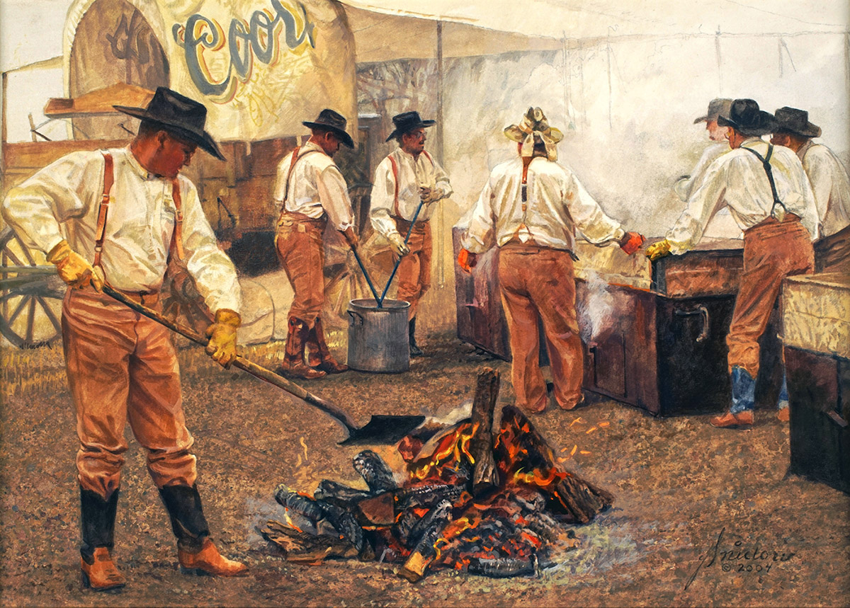 The Coors Cookin' Crew by Gordon Snidow